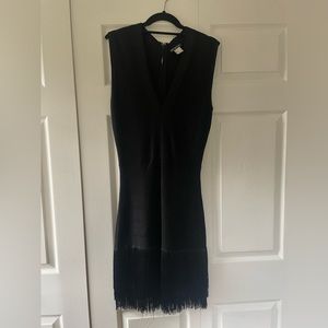Black flapper dress